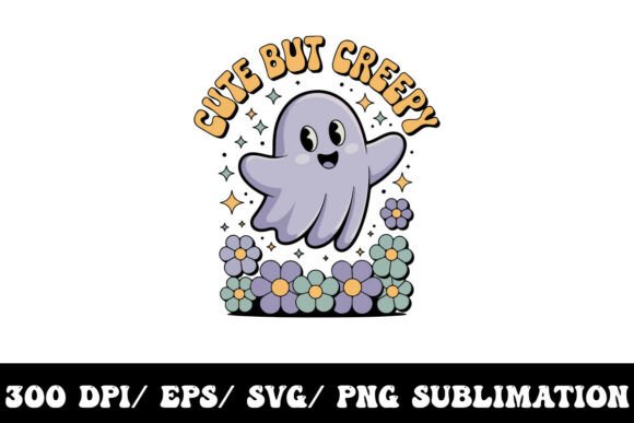 Cute but Creepy Halloween Graphic: A Designer's Asset
